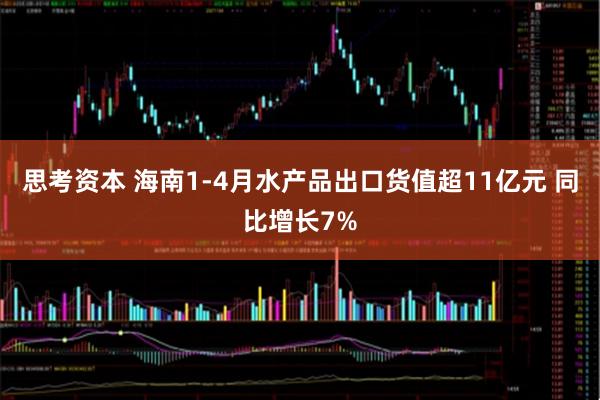 思考资本 海南1-4月水产品出口货值超11亿元 同比增长7%