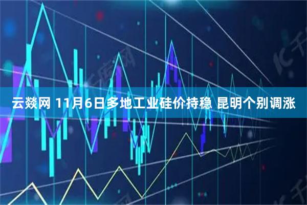 云燚网 11月6日多地工业硅价持稳 昆明个别调涨