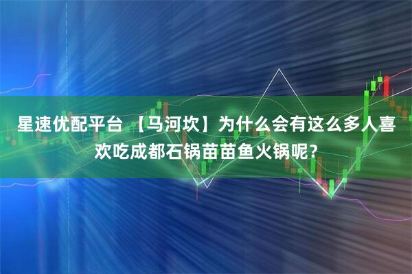 星速优配平台 【马河坎】为什么会有这么多人喜欢吃成都石锅苗苗鱼火锅呢？