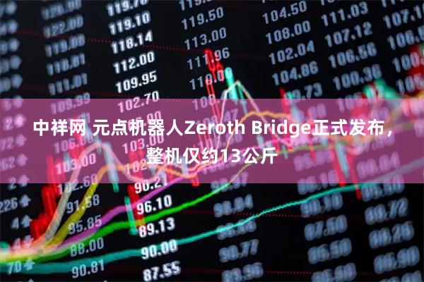 中祥网 元点机器人Zeroth Bridge正式发布，整机仅约13公斤
